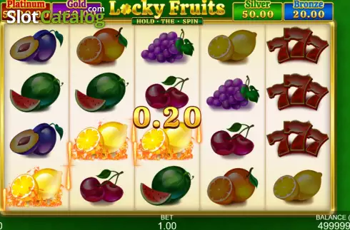 Οθόνη3. Locky Fruits: Hold the Spin Κουλοχέρης