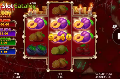 Οθόνη3. Spooky Coin Hold The Spin Κουλοχέρης
