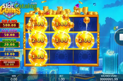 Οθόνη4. Only Coins Κουλοχέρης