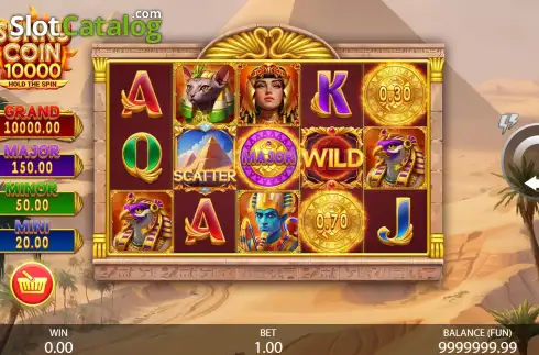 Οθόνη2. Sunny Coin 10000: Hold the Spin Κουλοχέρης