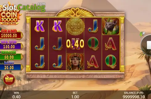 Οθόνη3. Sunny Coin 10000: Hold the Spin Κουλοχέρης