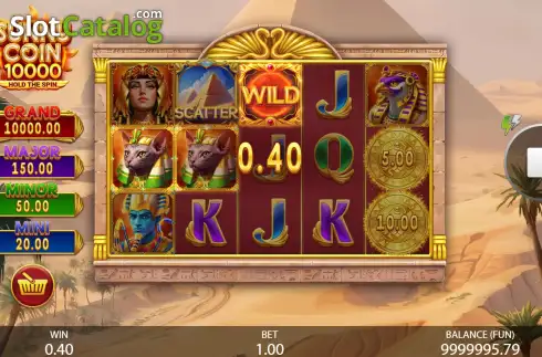 Οθόνη4. Sunny Coin 10000: Hold the Spin Κουλοχέρης