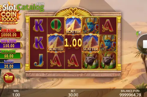 Οθόνη6. Sunny Coin 10000: Hold the Spin Κουλοχέρης