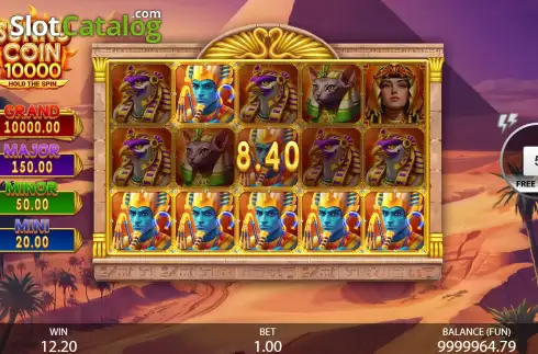 Οθόνη9. Sunny Coin 10000: Hold the Spin Κουλοχέρης