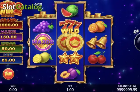 Οθόνη2. Coin Win 2: Hold the Spin Κουλοχέρης 