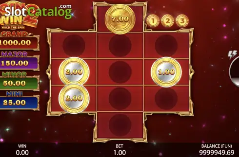 Οθόνη3. Coin Win 2: Hold the Spin Κουλοχέρης 