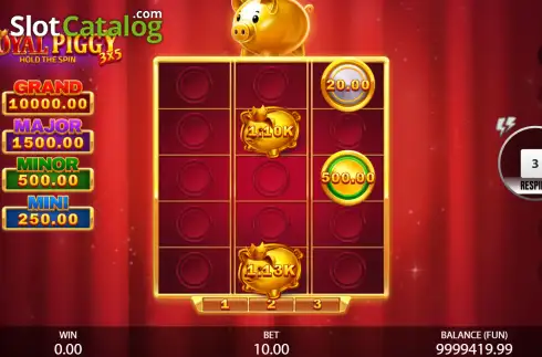 Οθόνη3. 3x5 Royal Piggy Κουλοχέρης