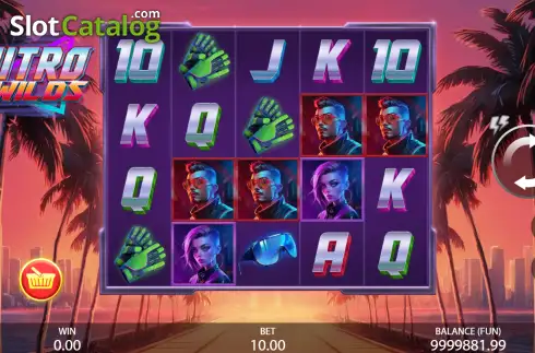 Οθόνη2. Nitro Wilds Κουλοχέρης