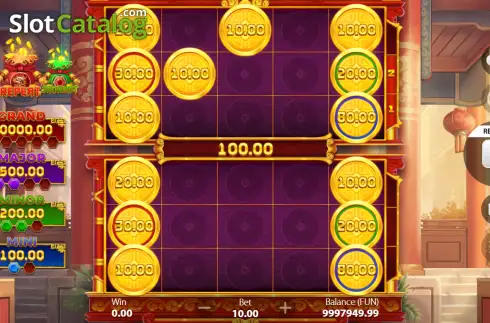 Οθόνη3. 3 Fortune Pouches: Triple Wins Κουλοχέρης