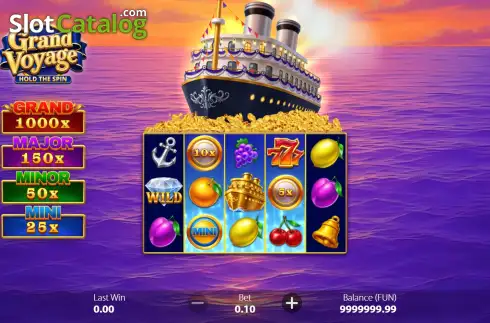 Οθόνη2. Grand Voyage: Hold the Spin Κουλοχέρης 