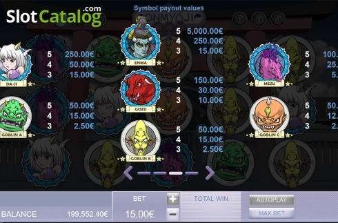 Οθόνη8. Onmyoji (Gamatron) Κουλοχέρης 