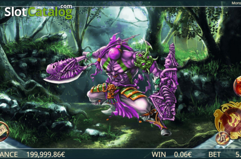 Οθόνη3. Monster Quest (Ganapati) Κουλοχέρης