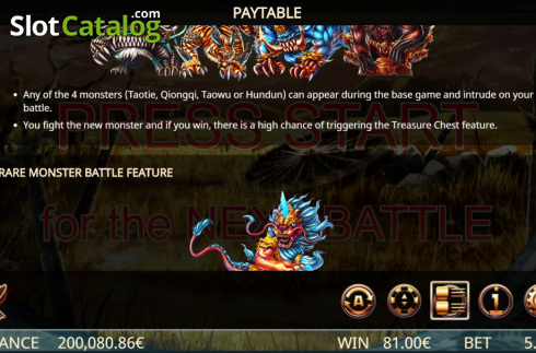 Οθόνη9. Monster Quest (Ganapati) Κουλοχέρης