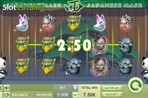 Οθόνη6. Japanese Mask (Gamatron) Κουλοχέρης 