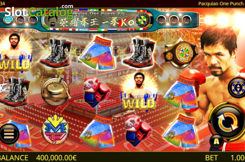 Οθόνη3. Pacquiao One Punch KO Κουλοχέρης