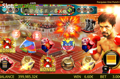 Οθόνη4. Pacquiao One Punch KO Κουλοχέρης