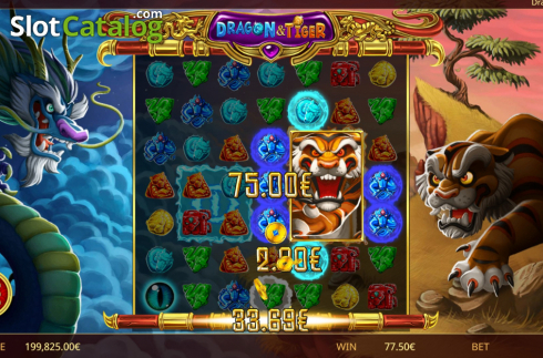 Οθόνη7. Dragon And Tiger (Ganapati) Κουλοχέρης