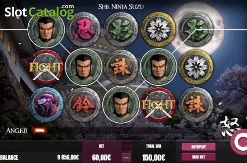 Οθόνη3. She Ninja Suzu Κουλοχέρης