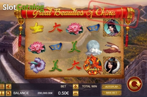 Οθόνη2. Great Beautiies Of China Κουλοχέρης