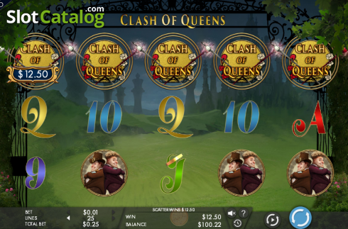 Σκορπίζω. Clash of Queens Κουλοχέρης