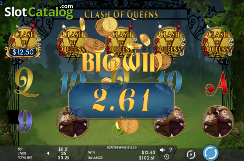 Μεγάλη νίκη. Clash of Queens Κουλοχέρης