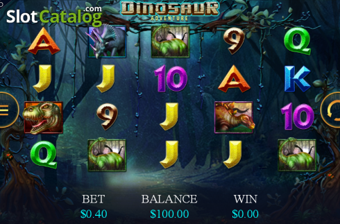 Ροδέλες. Dinosaur Adventure Κουλοχέρης