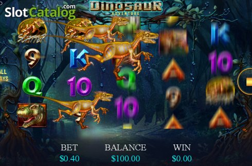 Σκορπίζω. Dinosaur Adventure Κουλοχέρης
