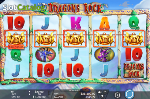 Αγριος. Dragons Rock Κουλοχέρης