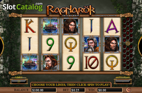 Ροδέλες. Ragnarok (Genesis) Κουλοχέρης