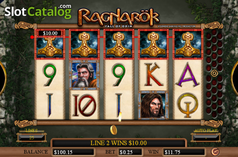 Αγριος. Ragnarok (Genesis) Κουλοχέρης