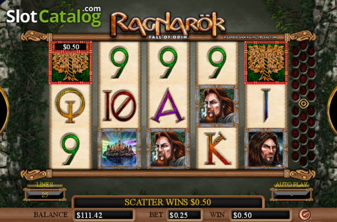 Σκορπίζω. Ragnarok (Genesis) Κουλοχέρης