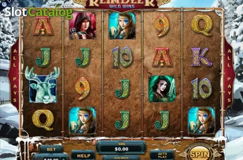 Ροδέλες. Reindeer Wild Wins Κουλοχέρης 