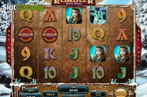 Σκορπίζω. Reindeer Wild Wins Κουλοχέρης 