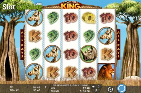 Ροδέλες. Savanna King Κουλοχέρης
