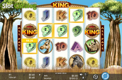 Σκορπίζω. Savanna King Κουλοχέρης