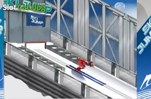 Η οθόνη του μπόνους 2. Ski Jump Κουλοχέρης 
