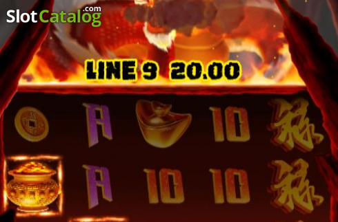 Οθόνη5. Dragon Blast (Radi8) Κουλοχέρης
