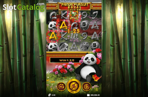 Οθόνη3. Panda Pursuit Royal Edition Κουλοχέρης