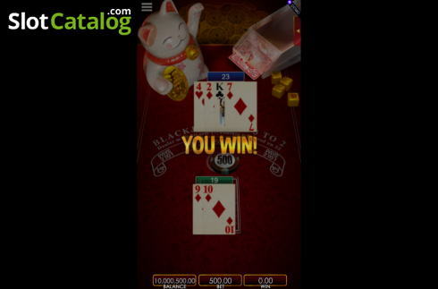 Οθόνη3. Lucky Cat Blackjack Κουλοχέρης