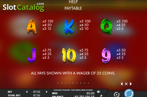Οθόνη7. CaiShen's Fortune XL Κουλοχέρης