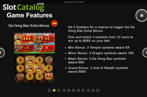 Οθόνη9. Da Hong Bao Gold Κουλοχέρης 