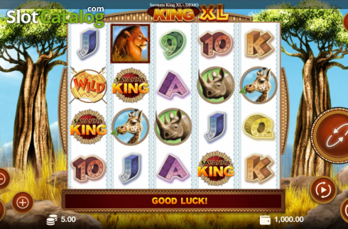 Οθόνη2. Savanna King XL Κουλοχέρης