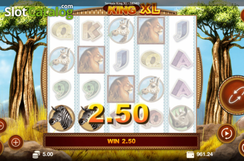 Οθόνη4. Savanna King XL Κουλοχέρης