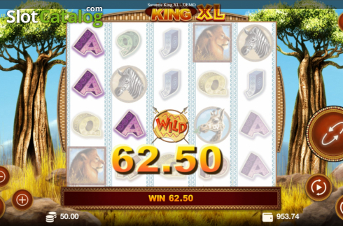 Οθόνη5. Savanna King XL Κουλοχέρης