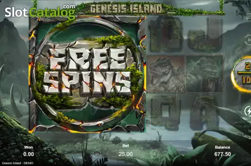 Οθόνη5. Genesis Island Κουλοχέρης 