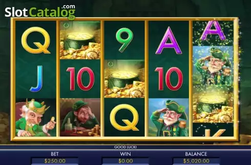 Οθόνη 2. Leprechaun Tales Κουλοχέρης