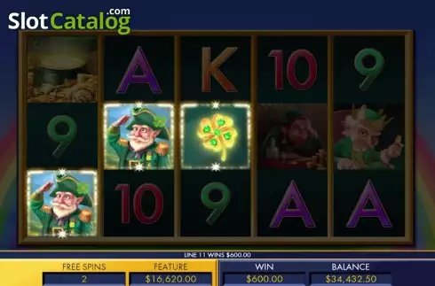 Οθόνη 3. Leprechaun Tales Κουλοχέρης