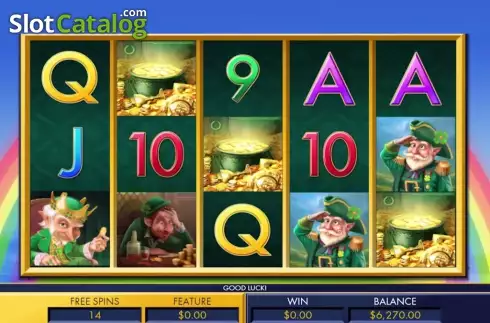 Οθόνη 1. Leprechaun Tales Κουλοχέρης