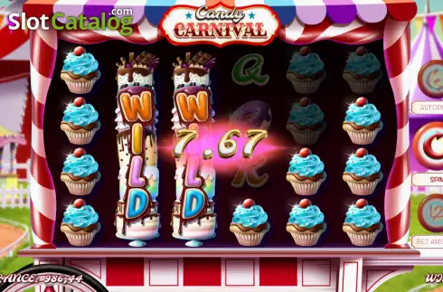 Οθόνη4. Candy Carnival Κουλοχέρης