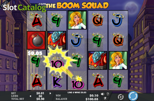 Οθόνη 3. The Boom Squad Κουλοχέρης